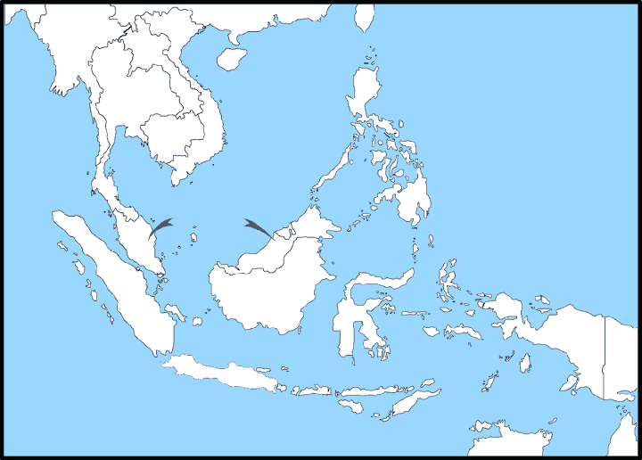 SouthEast Asia map